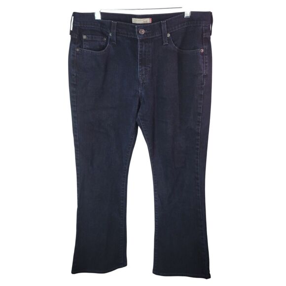 Levi's 515 Womens Size 12 Black Solid Boot Cut Jeans - Picture 7 of 11